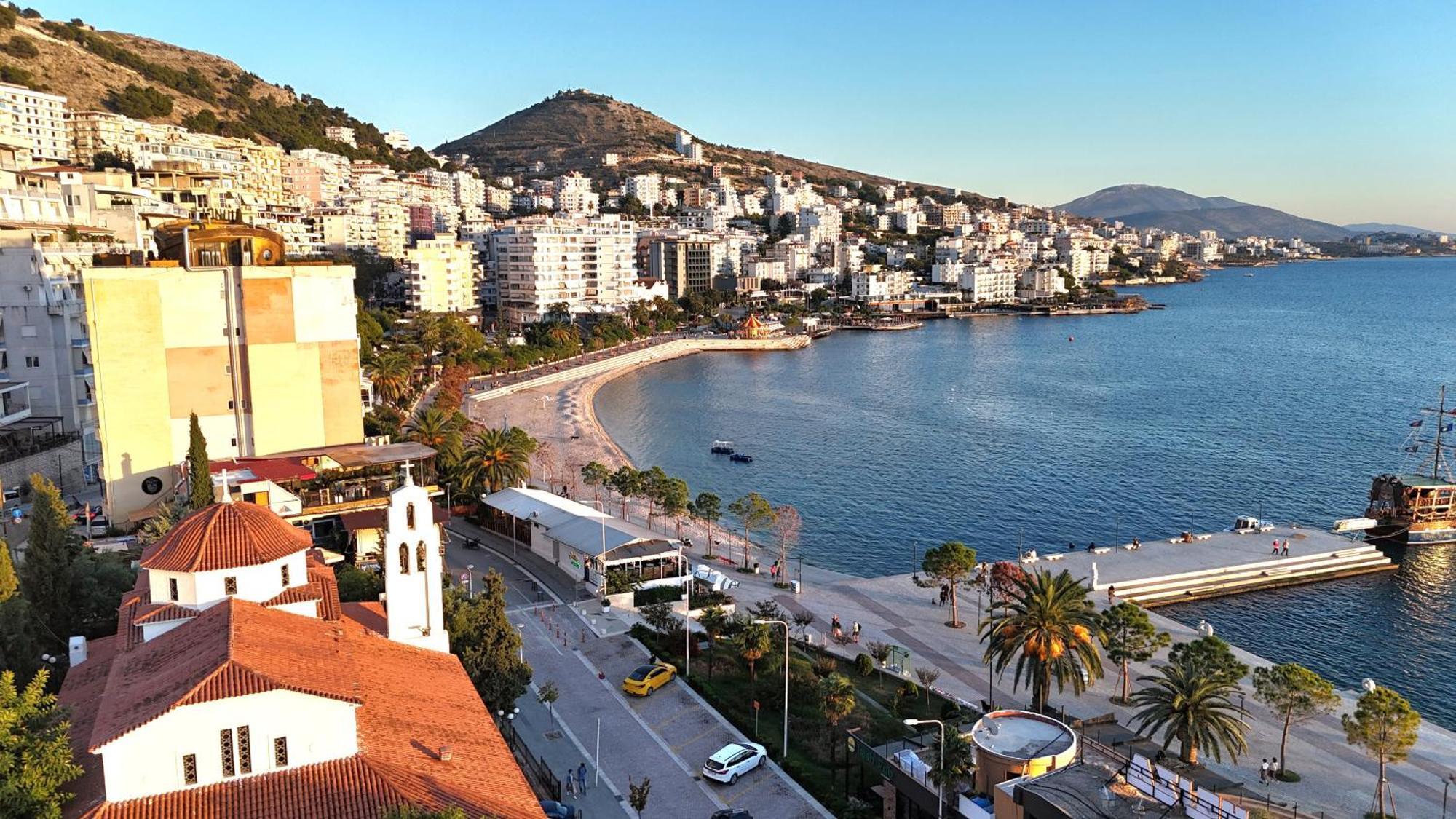 Saint Tropez Apartment Sarande Exterior photo